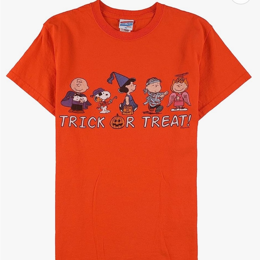 NWT Junk Food Mens Trick Or Treat Graphic T-Shirt